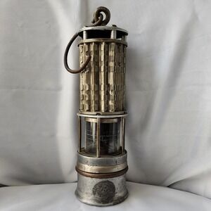 Miners Flame Safety Lamp Antique Wolf Safety Co Pittsburg Bureau Of Mines‎ Rare